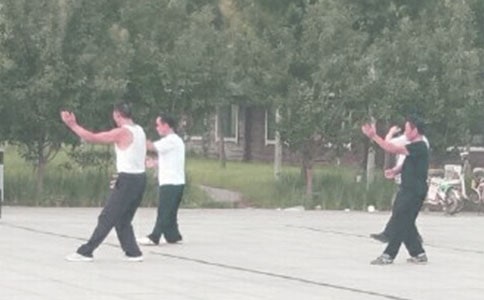 晨练的经典句子