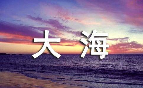 大海话题作文