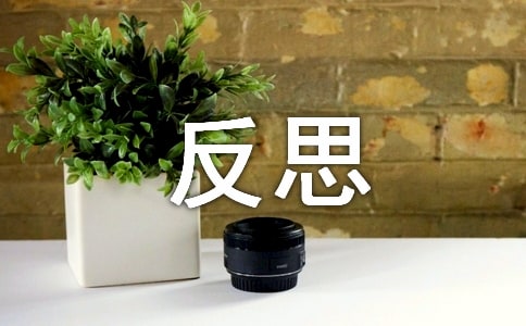 小学反思作文
