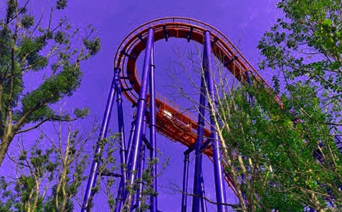 第一次坐过山车日记