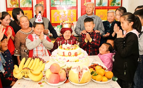 给老人寿辰的祝福语