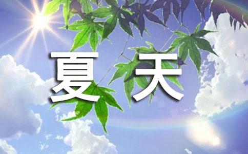 【精选】夏天的小学作文300字合集五篇