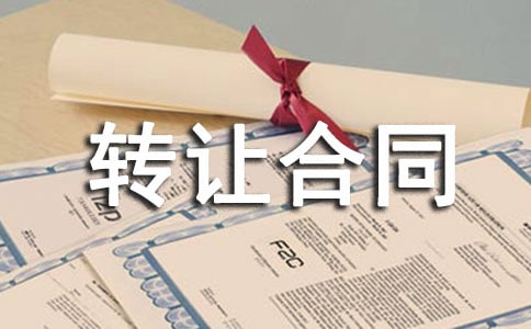 【精华】转让合同