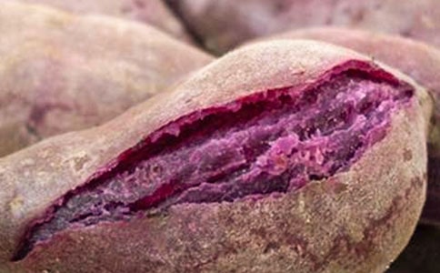 关于紫薯的唯美句子